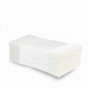 Skladané papierové uteráky ZZ 2-vrstvé biele                                    